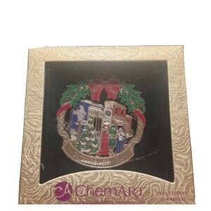 ChemArt Christmas 2011 Our Holiday Town Ornament #45314 GETTYSBURG, PA USA Made
